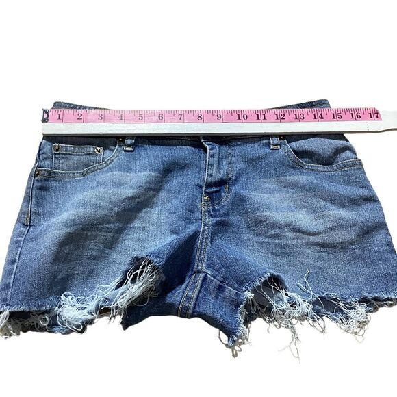 Zanadi Blue Jean Shorts for Women - Picture 6 of 8